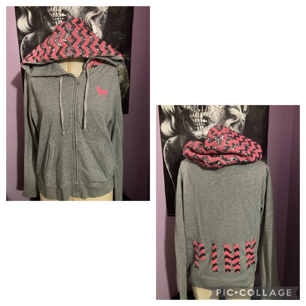 Pink Bling hoodie